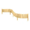 Garronda Bordure de plate-bande en bois Clôture enroulable Voir les images du produit 4