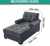 Chaise Longue Cover Stretch Chaise Longue Slipcover pro Náhled obrázku produktu 7
