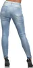 Tazzio Damen Skinny Fit High Waist Jeans F101 (Hellblau, Produktbild-Vorschau 6