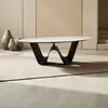 Kondela Konferenční stolek Elvo - bílá imitace mramoru / Náhled obrázku produktu 9