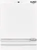 A white under-counter refrigerator. Produktbild-Vorschau