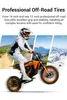 MilePop 1 Jugend Elektro‑Dirtbike, 48V 25Ah, hydraulische Produktbild-Vorschau 15
