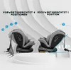 KidsZone Kindersitz Isofix drehbar 0-36kg 40-150cm i-Size Produktbild-Vorschau 3