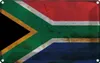 vianmo Blechschild 12x18 cm Südafrika South Africa Rost Produktbild-Vorschau 1