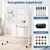 COSTWAY Mobiles Whiteboard mit Ständer 120x90cm, Produktbild-Vorschau 8
