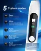 Brosse à dents électrique sonique blanche avec écran LED, Voir les images du produit 5