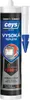 A tube of black high-temperature silicone sealant with a blue applicator tip. Náhled obrázku produktu