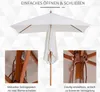 Outsunny Sonnenschirm, Knickbarer Gartenschirm, Produktbild-Vorschau 3