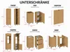 Küchenzeile 340 cm Modulküche Blockküche Küchenblock Produktbild-Vorschau 7