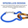 Karabiner, 20 Stück Schlüsselanhänger Fisch, Outdoor Produktbild-Vorschau 4