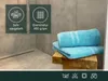 5er Set Duschtücher, 70x140 cm, 100% Baumwolle, aqua Produktbild-Vorschau 3