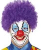 Orange Clown-Lockenperücke für Erwachsene Produktbild-Vorschau 5