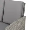 SVITA DENVER Polyrattan Gartenmöbel Set Essgruppe Lounge Produktbild-Vorschau 9