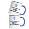 So Sieht Der Beste Arzt Der Welt Aus Tasse Blau Schön Produktbild-Vorschau 2