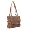 Greenburry Schultertasche Damentasche Leder braun Shopper Produktbild-Vorschau 8