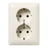 JG Schuko 2fach AS5020U weiss Produktbild-Vorschau 4
