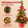 Casaria Künstlicher Weihnachtsbaum 35 cm mit LED Produktbild-Vorschau 5