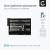 CELLONIC 2x Batterie pour Appareil photo Compatible avec Voir les images du produit 4