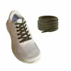 Ovale Schnürsenkel für Laufschuhe - Olive - 120 cm Produktbild-Vorschau