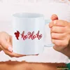 Huuraa Kaffeetasse Santa Claus Ho Ho Ho 330ml Weiß Keramik Produktbild-Vorschau 3