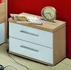 WARNA Nachtkommode Sonoma Eiche / Weiß Produktbild-Vorschau 6