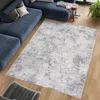 Teppich Wohnzimmer Schlafzimmer Kurzflor Modern Meliert Produktbild-Vorschau 1