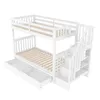 Sweiko 90x200cm Etagenbett, Treppenregal, ausgestattet mit Produktbild-Vorschau 13