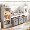 COSTWAY Kinderregal, Bücherregal Kinder in Autoform mit Produktbild-Vorschau 5