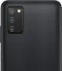 Close-up of the rear camera module of a black smartphone. Produktbild-Vorschau
