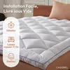CASABEL Surmatelas 180x200cm en Microfibre Respirante Voir les images du produit 6