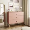 Kommode mit Schubladen HARMONY Natürlich Rosa Produktbild-Vorschau 1