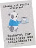Mr. & Mrs. Panda Postkarte Facharzt für Radiologie Produktbild-Vorschau 1