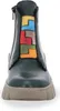 Gemini Damen Stiefelette geometrische Formen Reißverschluss Produktbild-Vorschau 10