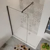 Walk in Duschkabine 160x200cm mit Schwarz Produktbild-Vorschau 3