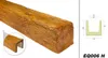 DECO WOOD Deckenbalken rustikal aus Polyurethane, 2m Länge, Produktbild-Vorschau 1