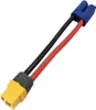 XT60 naar EC5 adapter, 2 stuks | Hoogwaardige 12AWG Productafbeelding-voorbeeld 2