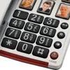 amplicomms BIGTel 40 plus, Großtastentelefon Silber Produktbild-Vorschau 3