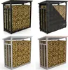 Kaminholzregal Metall VERZINKT 188x70x188 Feuerholzregal Produktbild-Vorschau 9