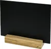 HMF 46450 Tischaufsteller Kreidetafel mit Holzfuss, DIN A6 Produktbild-Vorschau 5
