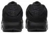 NIKE AIR MAX 90 365 Herren Schwarz Sportschuhe Leder Produktbild-Vorschau 4