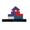 3D dřevěné puzzle 40 barevných stavebních bloků Hra Tetris Náhled obrázku produktu 6