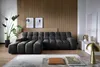 DomoHome Canapé d'angle CAMPILE avec assise coulissante Voir les images du produit 2