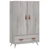 [Home] Highboard Grau Sonoma 69,5x31x115 cm Holzwerkstoff , Produktbild-Vorschau 2