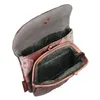 An open pouch with a patterned exterior and a green interior. Anteprima dell’immagine prodotto