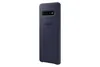 A dark blue Samsung phone case is shown from a diagonal back view against a white background. Produktbild-Vorschau