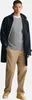 Gant pullover girocollo grigio monocolore 100% cotone a Anteprima dell’immagine prodotto 7