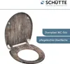 SCHÜTTE WC Sitz OLD WOOD, Duroplast Toilettendeckel mit Produktbild-Vorschau 3
