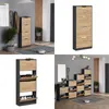 Výklopník na boty Vicco Luca Antracit/zlatý dub 59 x 137 cm Náhled obrázku produktu 7
