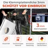 50x Qualinos Klemmplatten für Doppelstabmattenzaun 30x26x3 Produktbild-Vorschau 2