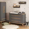 A nursery room with a changing table and wardrobe. Náhled obrázku produktu